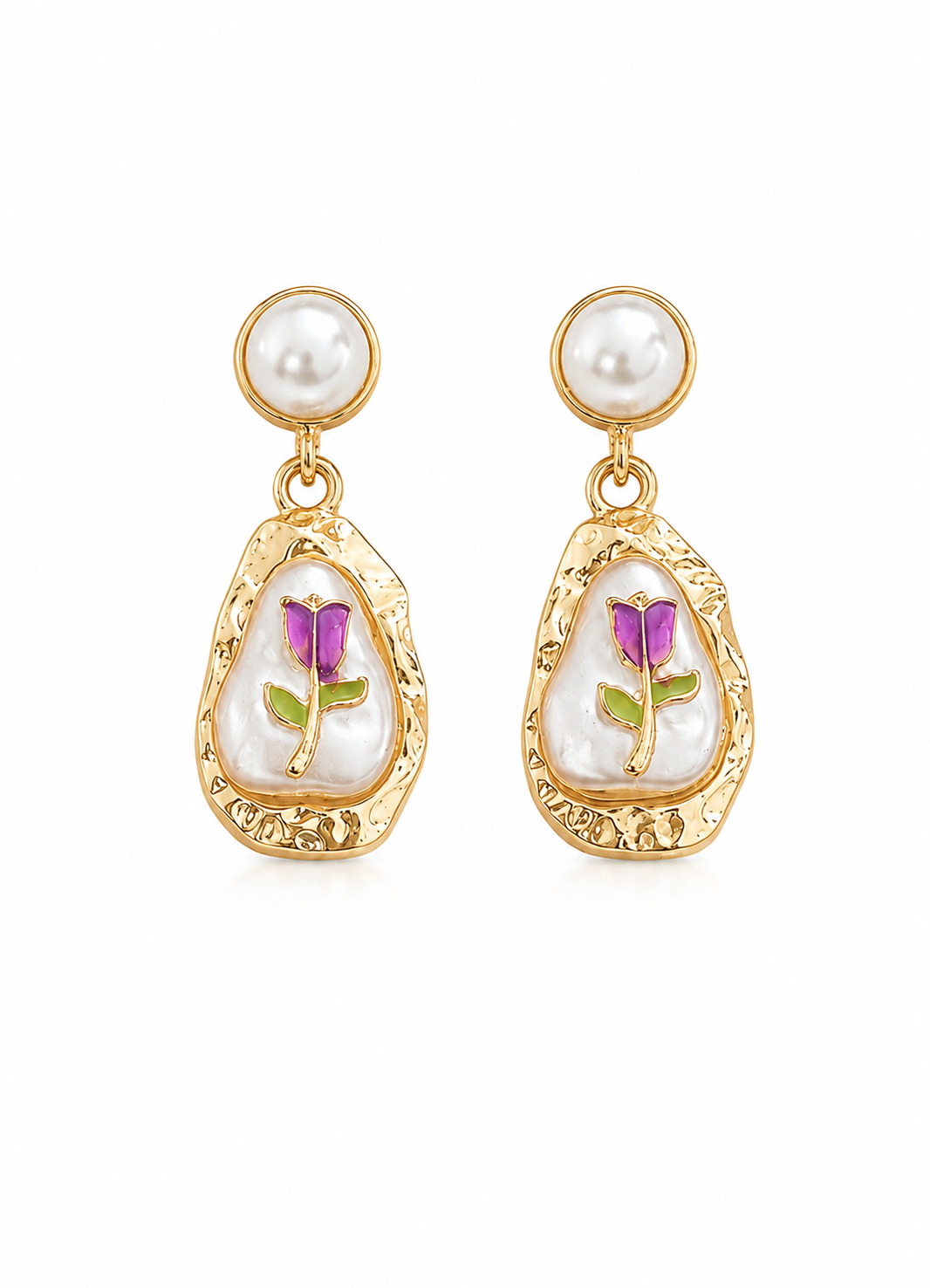 Tulip Bloom Earrings