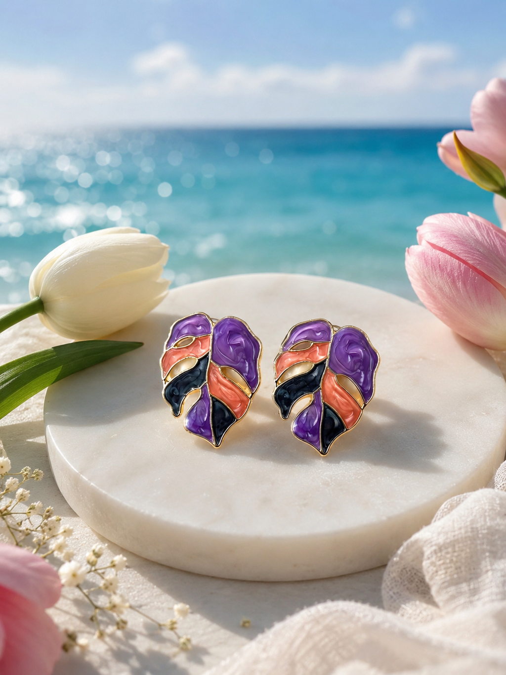 Coastal Petal Earring