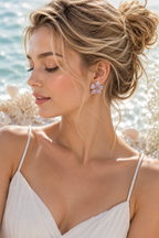 Lilac Bloom Studs