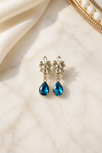 Elite blue Drop Earring for women