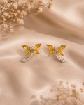 Honeyglow Butterfly Earrings