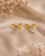 Honeyglow Butterfly Earrings
